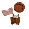 20CM Cotton Doll Rompers Cartoon Plush Doll Replacement Outfit Dress Playing House Accessories Mini Clothes