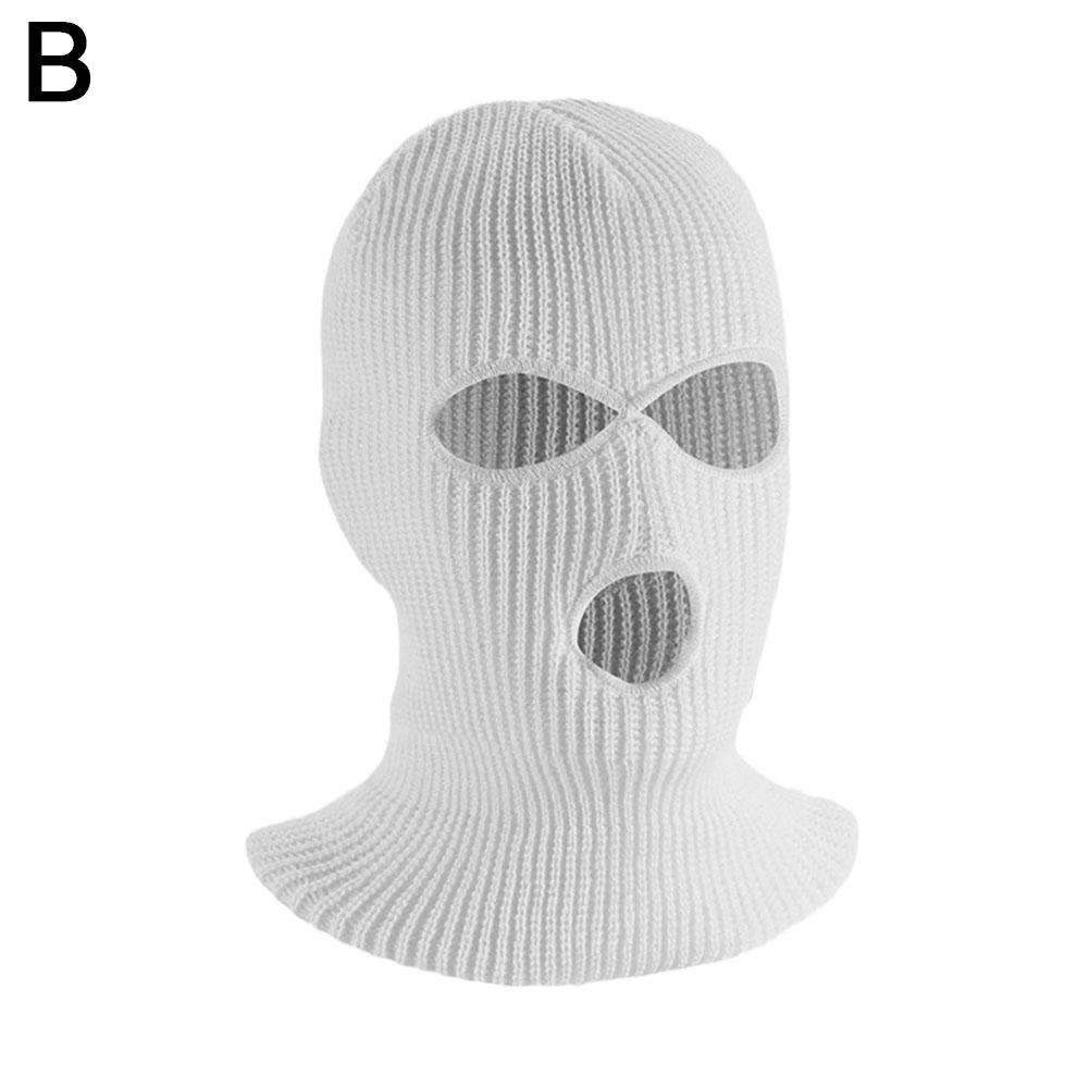 Spoof Car Seat Cover Masked Person Knitted Headgear Halloween Headrest Cover Decoration Car Anti-theft Warning Accessories