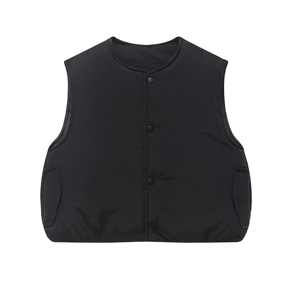 Children's Fashionable Casual Hooded Vest Jacket