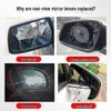 Compatible with Wuling Hongguang S, New Ka, Small Ka, Rongguang S Rearview Mirror Lens, Original Quality, Reflective