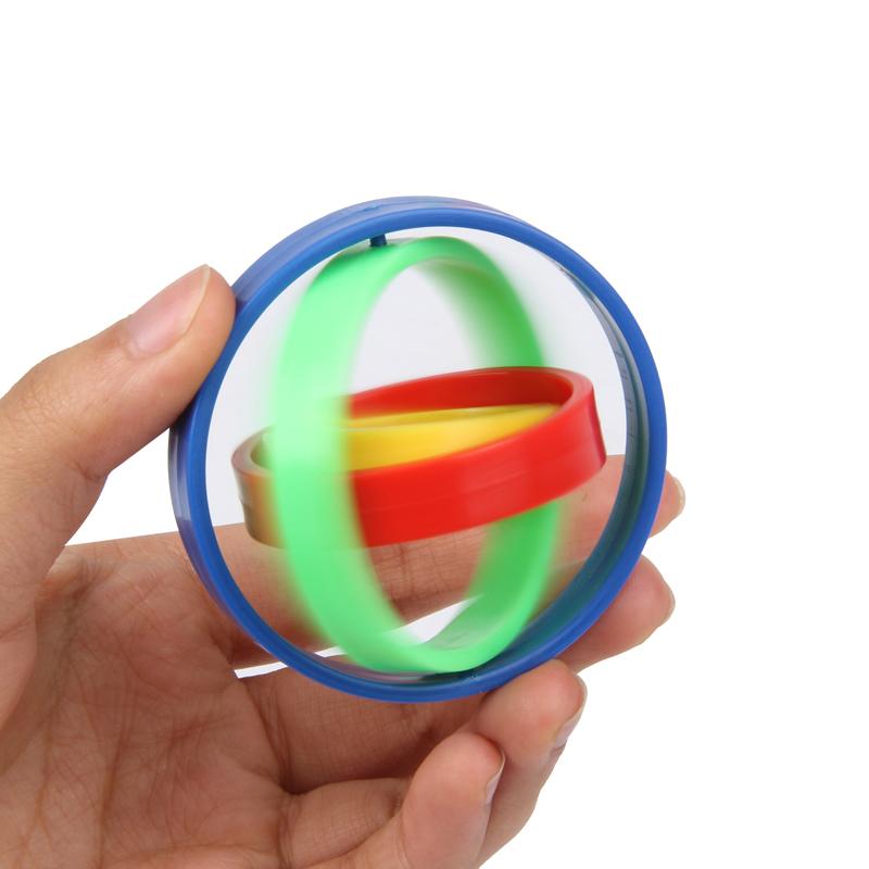 Toys 6PCS Novelty Infinite Flip Funny Spinner Fidget Gyro Cool Gadgets Fun Stress Relief Gifts Goodie Bag Stuffers Kids