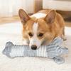 Plush Animal Dog Toy Squeaky Stuffed Long Animal Dogs Chew Toy for Puppy Teething Tug-of-War Interactive Play