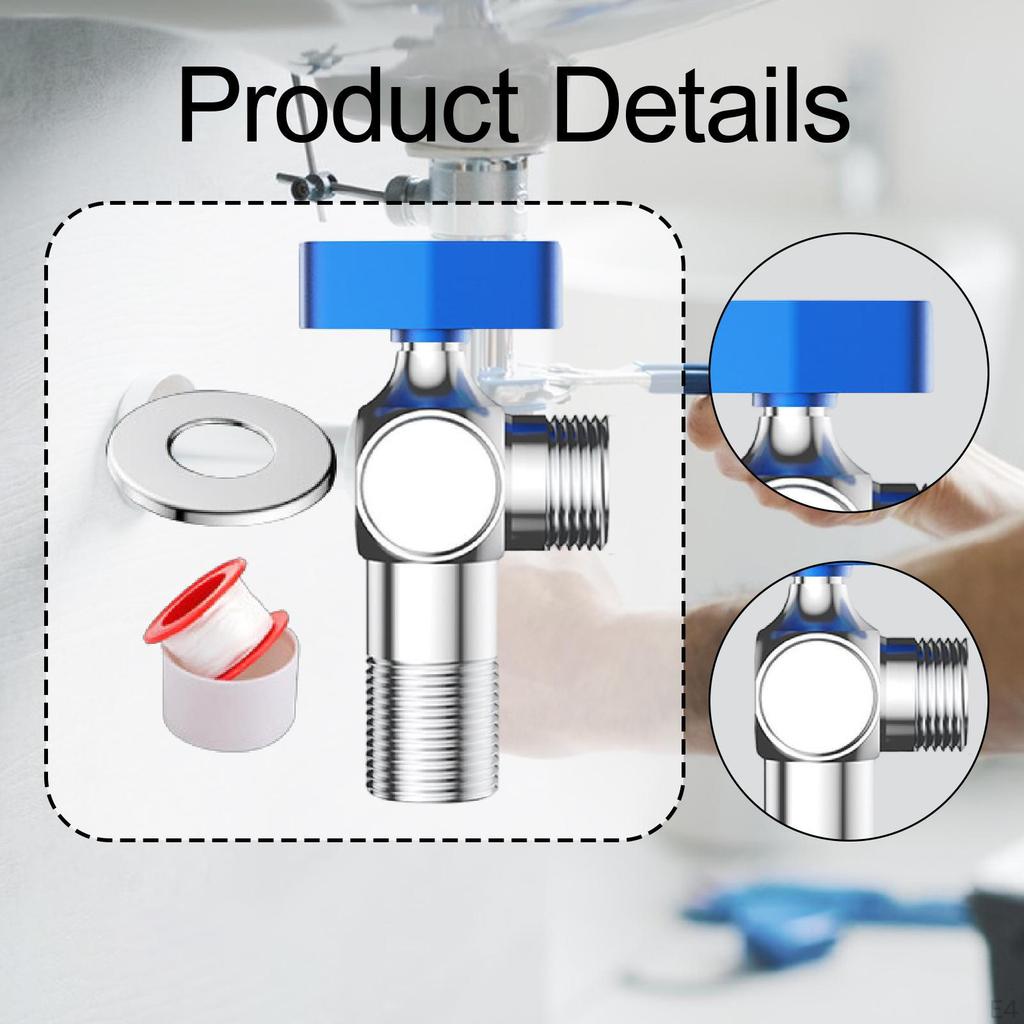 Eckventil Badarmatur Wasserzuleitungsteile Zubehör Toilettenanschluss Druck