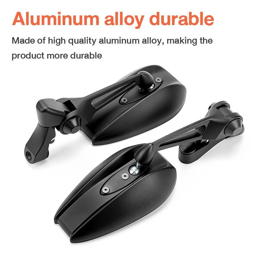 Napoleon Aluminum Alloy Side Mirror HD Motorcycle Side Mirror Clean Lens Motorcycle Accessories