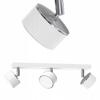 Plafon sufitowy reflektor biały chrom ruchomy led gx53 polska lampa 3-pkt