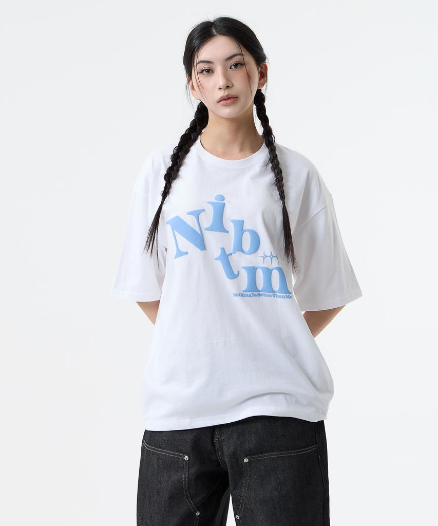 Nasttingijeubeleoldaenmi Big Logo Tee_White