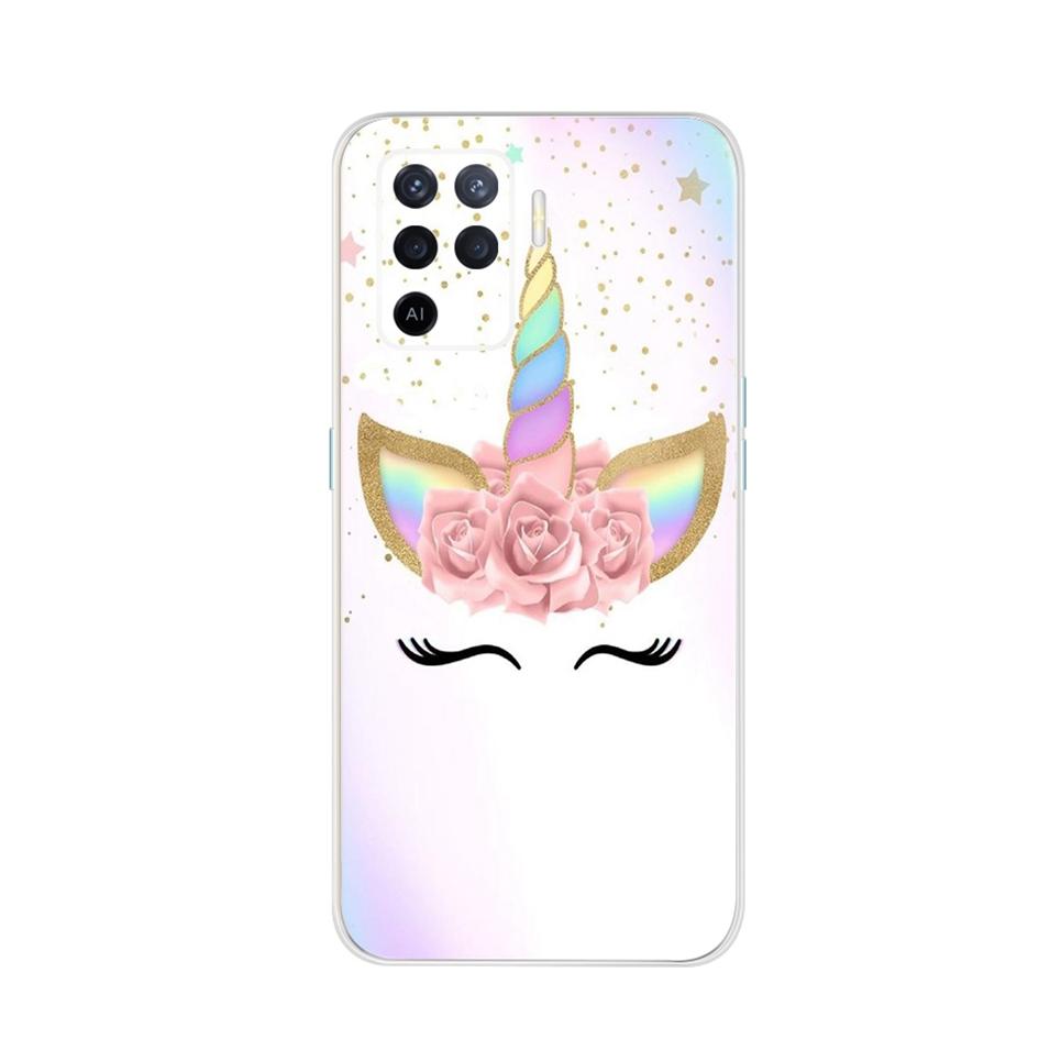 For OPPO A94 54 A74 Case 59 Cute Fashion Painted Mobile Phoen Case For OPPO A54 A 94 74 4G Cover OPPPA74 Soft TPU Silicone Coque