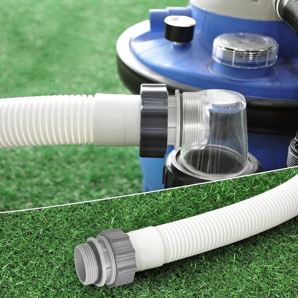 Short Pump Replacement 40mm To 1 1/2" Filter Port  Adaptor Filter Hose Conversion  Fit for Intex