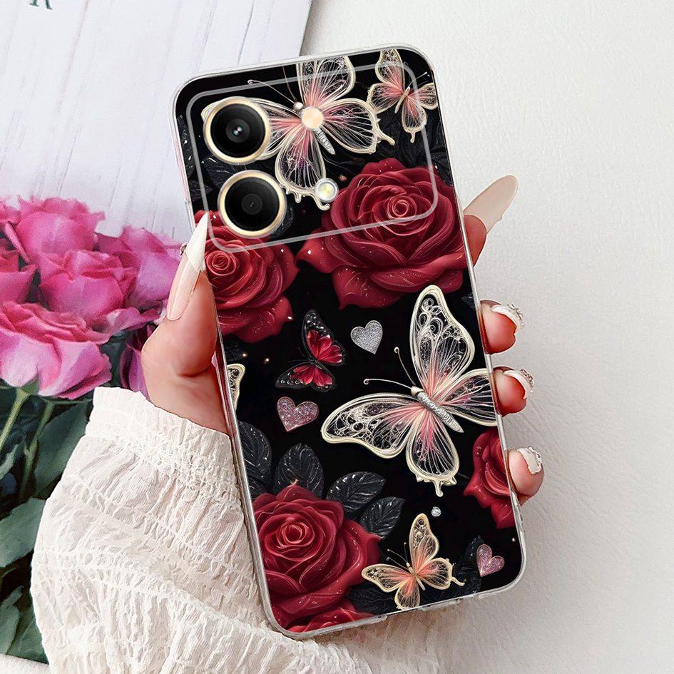 Für Xiaomi Poco X6 Pro 5G Hülle Neue Coole Drachen-Cartoon-Hülle aus weichem Silikon, dünne Handyhüllen für Xiaomi Poco X6 Neo Cover, PocoX6 Hüllen