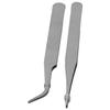 2pcs Tweezers Tip Tweezers Anti-magnetic Curved Straight