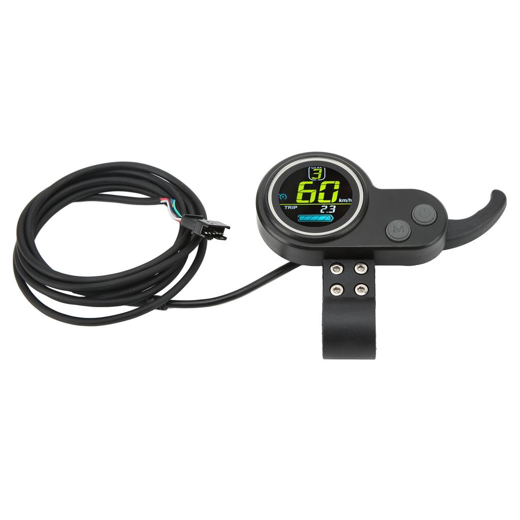 Zestaw kontrolera hulajnogi elektrycznej 350W Wielofunkcyjny kontroler hulajnogi Miernik LCD z manetką kciukową do przezbrojenia 48V 60V