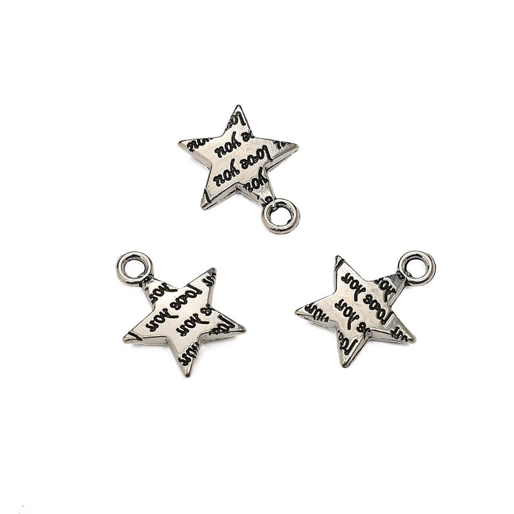 5/10pcs/bag Special-Shaped Alloy Pendant DIY Bracelet Necklace Earrings Jewelry Accessories