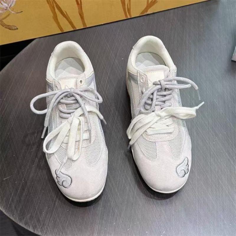 

Женские туфли в балетном стиле, новые, на плоской подошве, универсальные, спортивные, летние, супермягкие, сетчатые, дышащие, кеды 40 белый