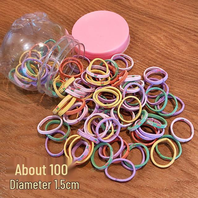 Colorful Baby Hair Tie: Gentle Elastic Hair Rope for Children, Small Size, New Style Accessories