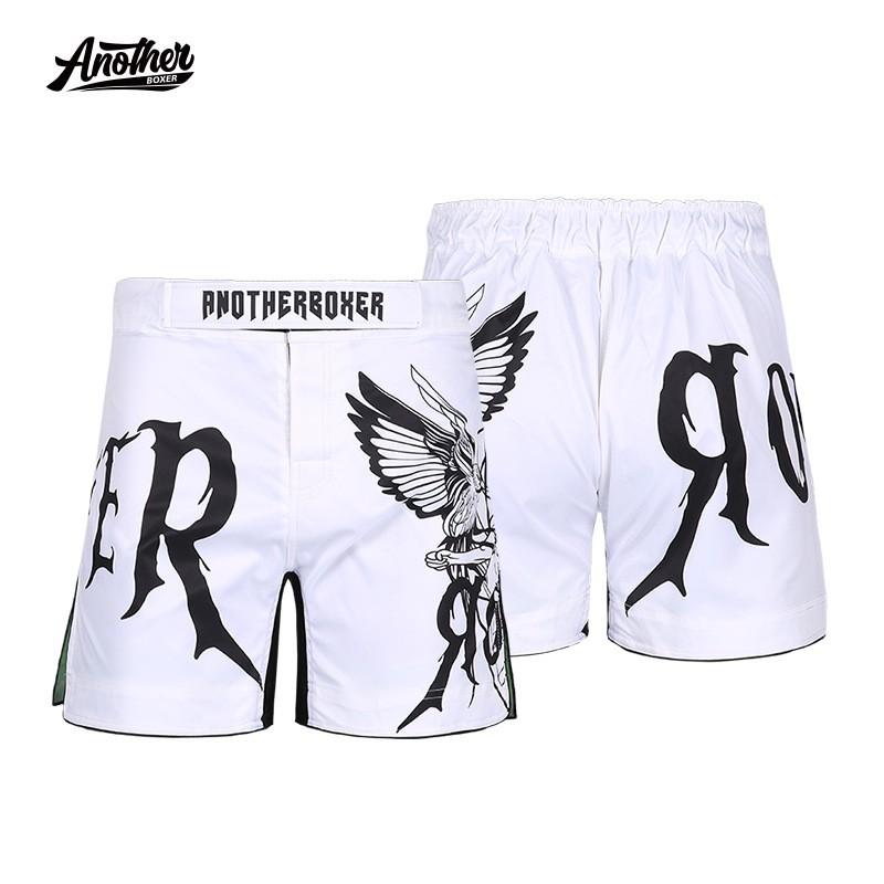 ANOTHERBOXER MMA Shorts Men Women - Love Print Training Fight Boxing Martial Arts
