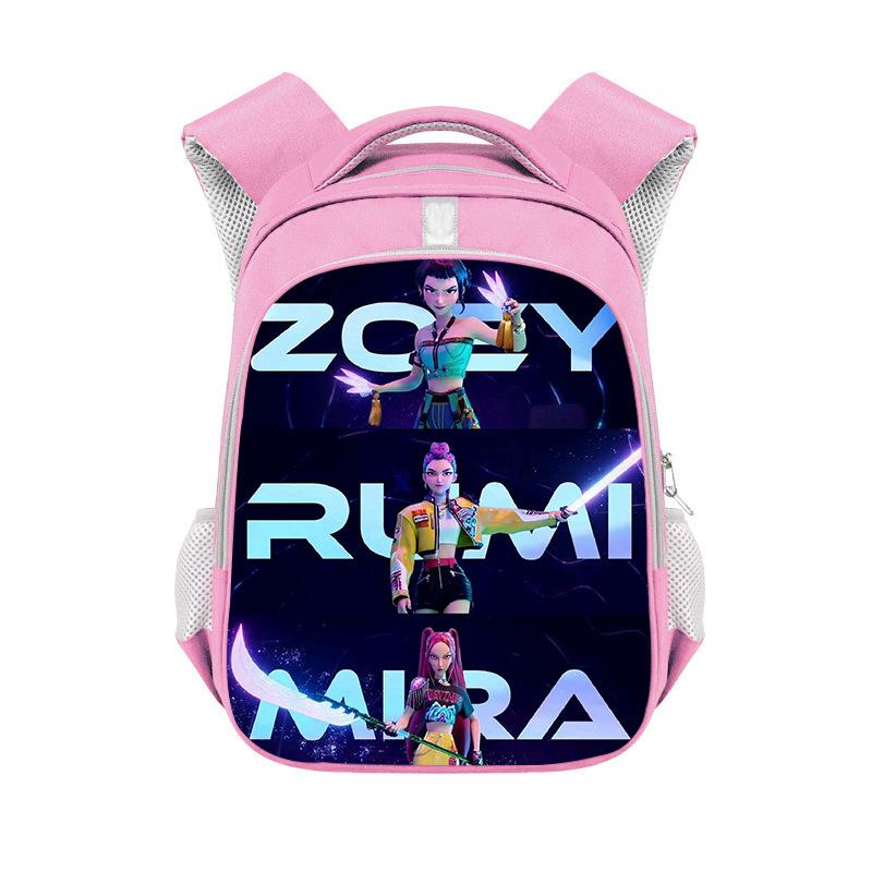 Witch Hunters Children'S School Bag Student Printing Large Capacity Storage Backpack Casual Burden Reduction Wear-Resistant Backpack