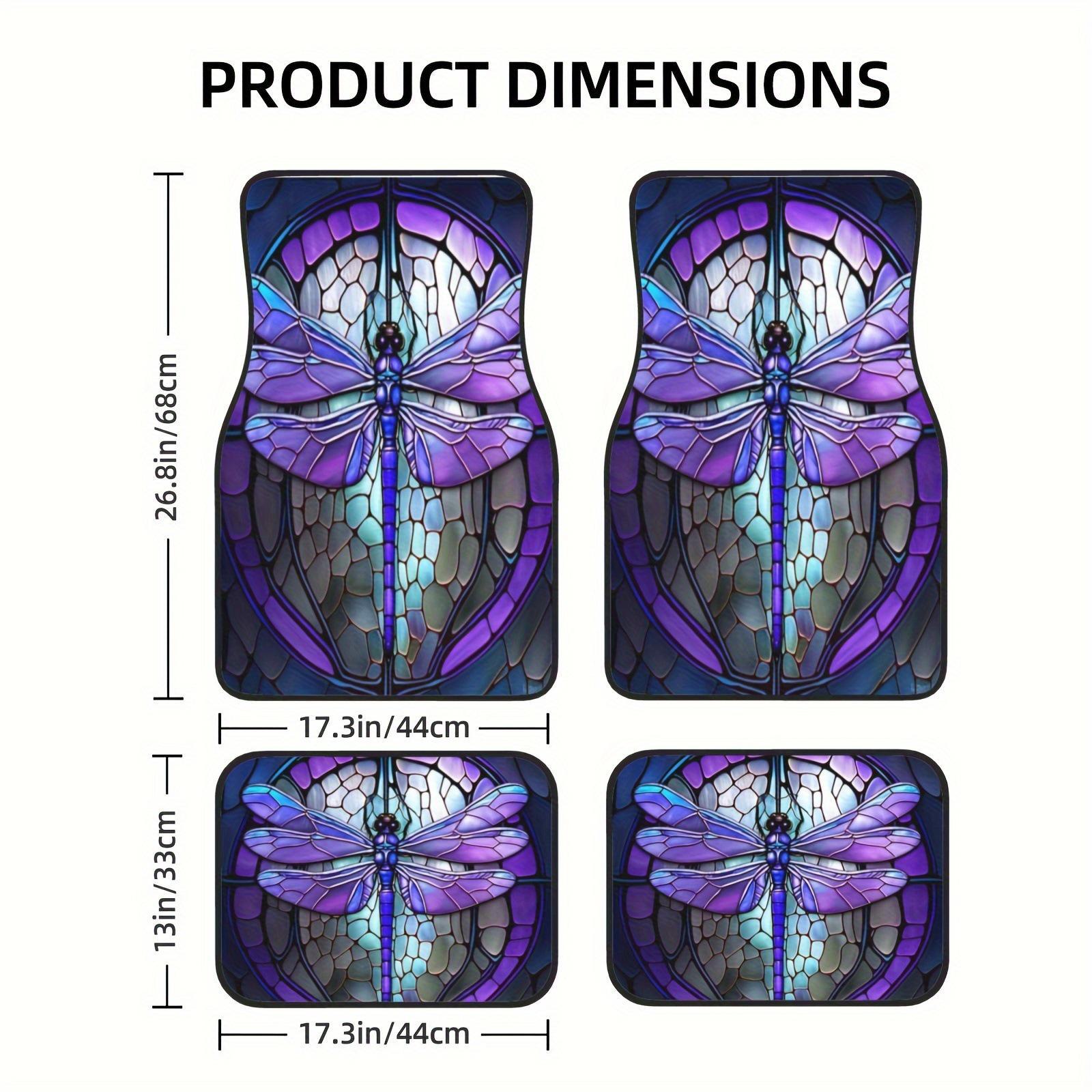 

Автомобильные коврики на тему американского Хэллоуина: Декоративный коврик Crystal Velvet, легко чистится 35*45 + 48*68 cm, Set of 4