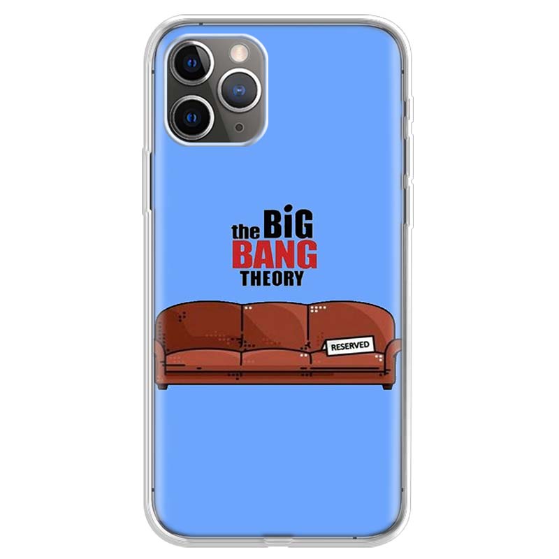 The Big Bang Theory Pattern Phone Case For iPhone 17 Air 11 13 Mini 14 15 Plus 16 12 Pro Max 16E SE 7 8 Pattern Soft TPU Back Co