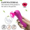 Mini Suction Vibrator Breast Massager Silicone Clitoral Stimulator with Multi-Frequency Modes Whisper-Quiet Waterproof Discreet Adult Toy