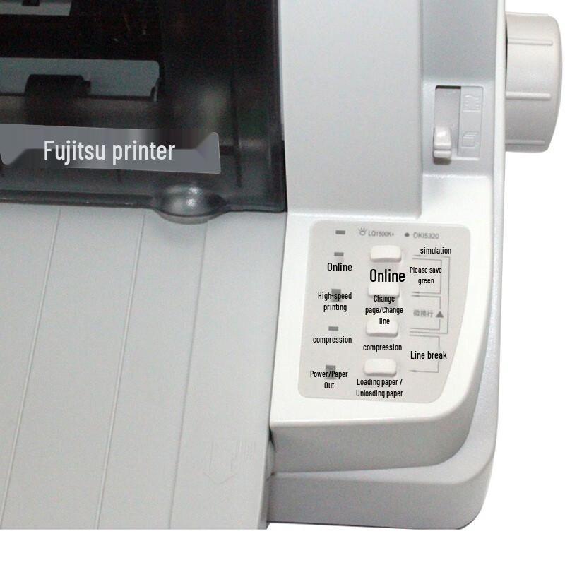Fujitsu DPK890 Dot Matrix Printer CN Plug (adapter Included)