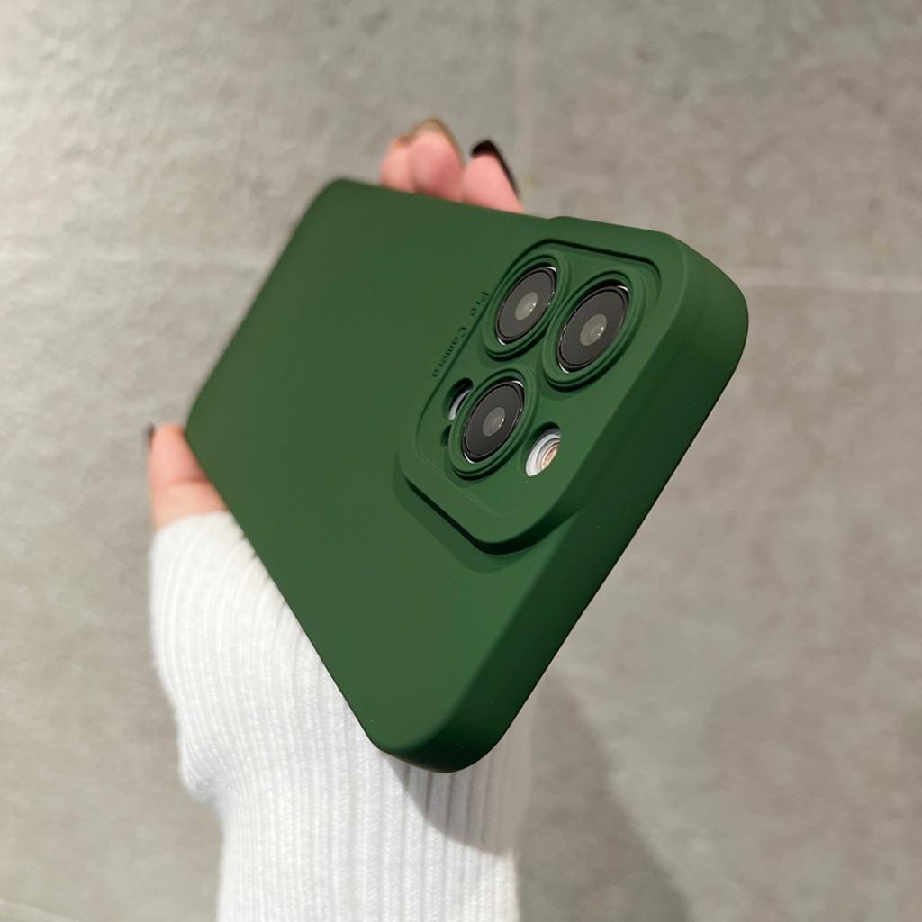 Luxuriöse Weiche Matte Lila Handyhülle Für iPhone 11 12 13 14 Pro Max XS X XR 7 8 Plus Original Flüssigsilikon Stoßfeste Hülle