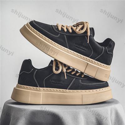 Fashion Male Casual Sneakers Autumn New Platform Outdoor Non-slip Wear-Resistant Shoes Men Fashion Comfortable Platform Sports Shoes