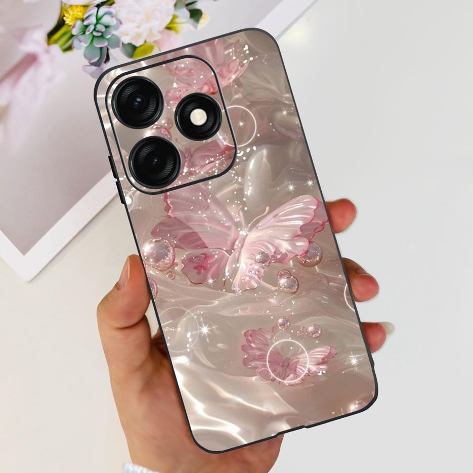 For Tecno Spark 20C Case BG7n BG7 Stylish Painted Cover Soft TPU Matte Phone Case For Tecno Spark 20 Pro Plus Spark20 20C Bumper