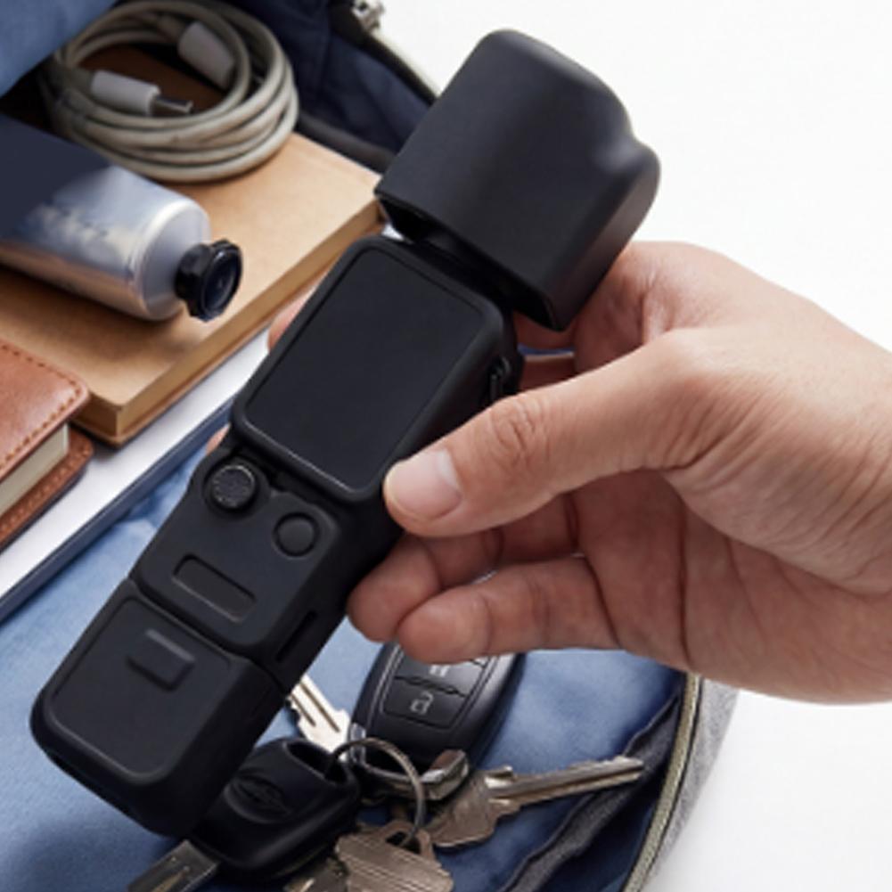 Silikonowe Etui Na DJI Pocket 4 Pełne Osłona Ochronna Odporne Na Zarysowania Pyłoszczelna Obudowa Odprowadzająca Ciepło Etui Na Kamerę Ręczną