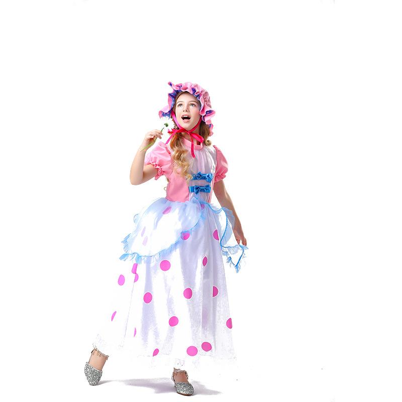 CosplayCOSPLAY Toy Story Shepherd Girl Costume Children's Costume 610,000 Halloween Costume
