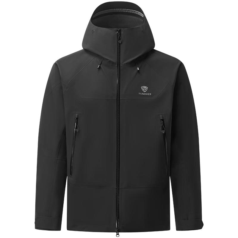 Tanboer Men's Hooded Softshell Outdoor Sport Jacket