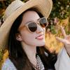 Liu Yifei Xu Hongdou Has The Same Brown Sunglasses As Female Gm Versatile Classic Retro Polarized Sunglasses