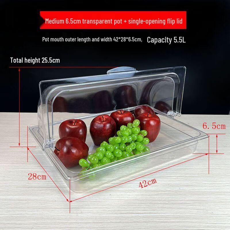 Clear Acrylic Food and Cake Display Cover