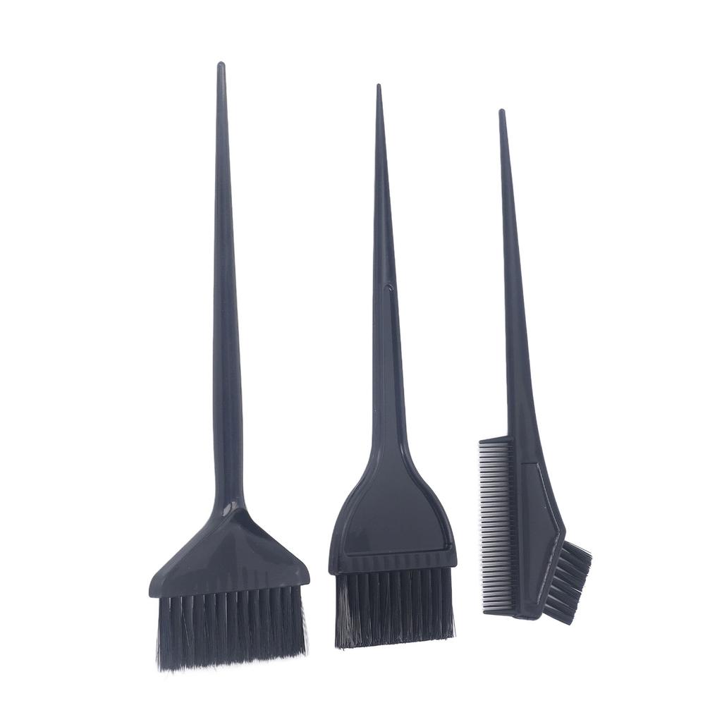 3 Stück Haarfärbe-Farbpinsel Professioneller Salon Haarfärbepinsel Haarfärbekamm Pinsel