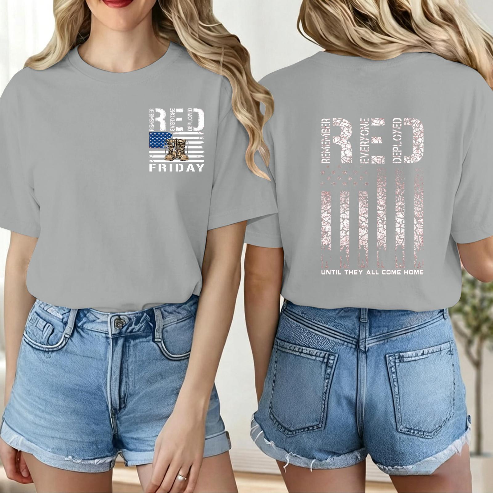 

Women s Casual Short Sleeve T-Shirt Loose Fit Crew Neck Letter Print Top Comfortable Everyday Wear Lightweight Fabric XXXL