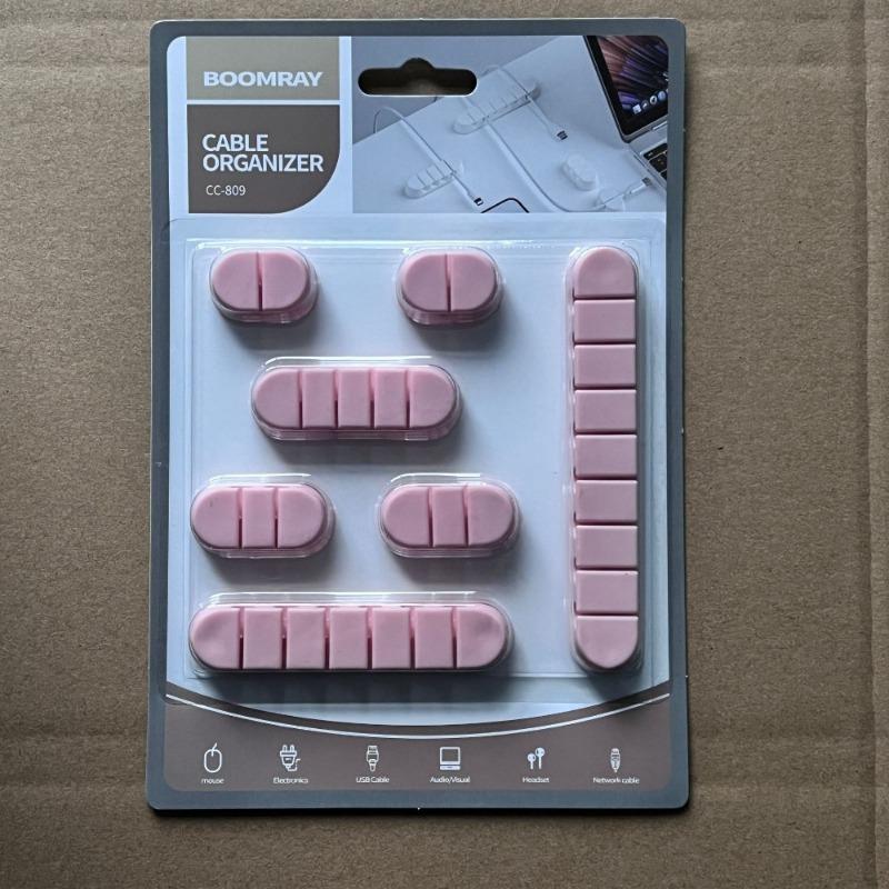 Butuc de viteze anti-alunecare Suport cablu autoadeziv Card de cablu Înfășurator de cablu Suport cablu Clip Manager cabluri desktop