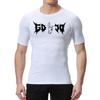 Gojo Print Compression Shirt for Men Sporty Athletic Quick Dry Tshirt Tops Gym Workout Running Baselayers Undershirts Rash Guard