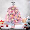 Artificial Christmas Tree Model Colorful Tree Desktop Ornaments Miniature Pine  Gift