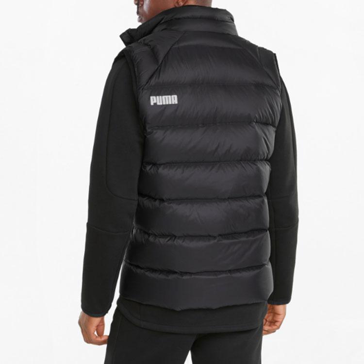 Puma Casual Down Vest Men Vests Black 587700-01