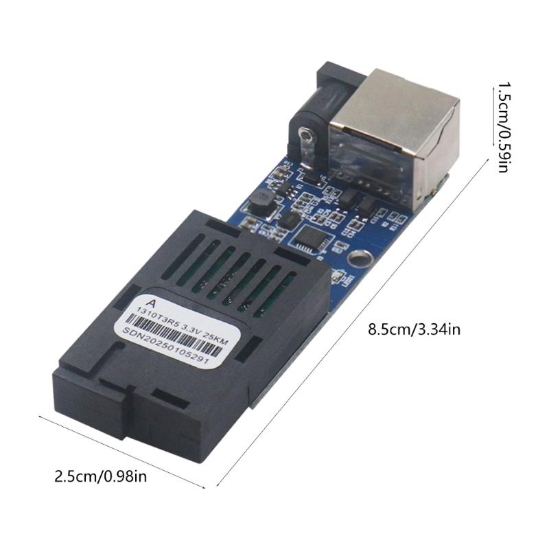 Single Mode Fiber to Ethernet Converters 100Mbps 20KM Ranges Design for Stable Networking Connectivities