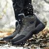 Brand Men's Boots Warm Plush Snow Boots Outdoor Non-Slip Hiking Boots High-Top Waterproof Sneakers Men's Winter Boots Size 39-47