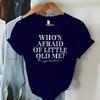 2024 New TTPD Music Album T-Shirts Women's Who's Afraid of Little Old Me Print T Shirt Harajuku O-Neck Short Sleeve Fans Tshirt