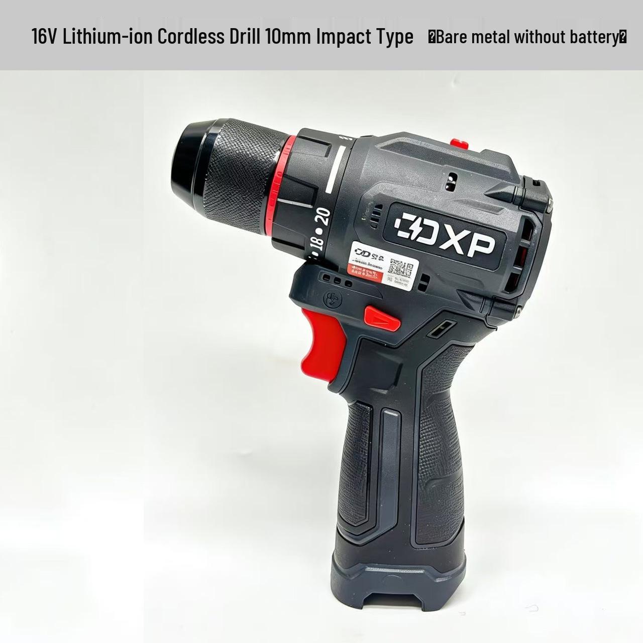 

16V Rechargeable Electric Drill & Screwdriver with Lithium Battery