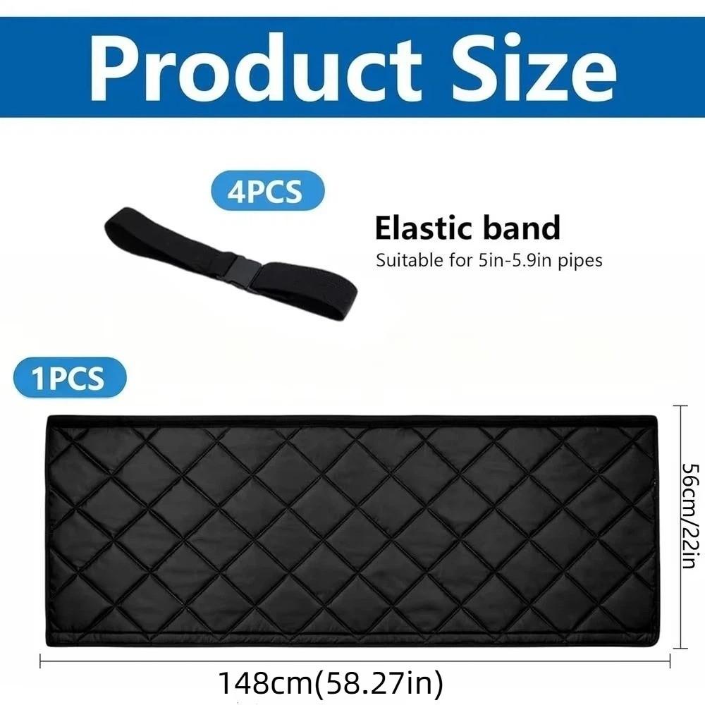Adjustable AC Hose Insulation Cover Heat Insulated Pipe Wrap Air Conditioner Parts