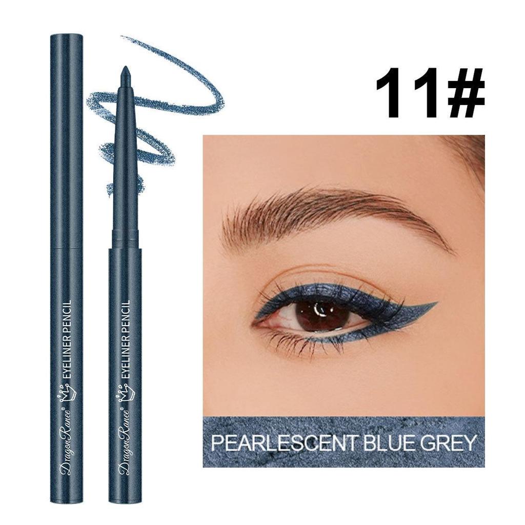 Matte Lying Silkworm Eyeliner Gel Pen Impermeabile Asciugatura Rapida Rosa Marrone Ultra Sottile Eye Shadow Pen Trucco Anti-Macchia
