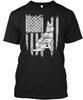 Deutscher Schäferhund Amerikanische Flagge T-Shirt Hergestellt in den USA Größe S bis 5XL