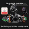 360° HD Night Vision Dash Cam with Quad Lens & Parking Monitor