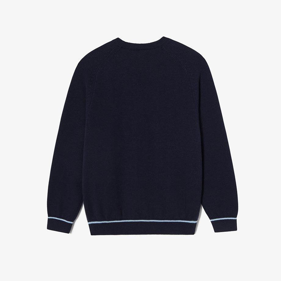 Lacoste Men's Cable Round Sweater AH806E-54NHDE
