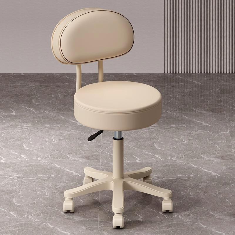 Beauty Salon Swivel Stool: Hairdresser, Nail Technician, Makeup Artist, Barber Wheeled Chair