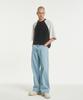 MEA Logo All-Over Denim Pants [Blue]