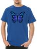 Butterfly I Herren T-Shirt Schmetterling Tattoo Art Entomologie Butterflies Girl